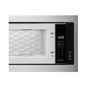 Whirlpool 30 Inch Slide-In Trim Kit Microwave with Tap to Open Door, 1.1 Cu. Ft. view 4