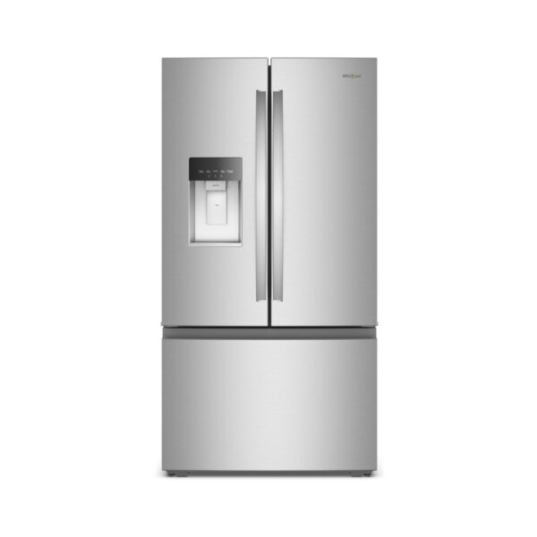 Whirlpool&reg; 23.4 Cu. Ft. French Door Refrigerator with Dual Ice Makers, 36 Inch True Counter Depth