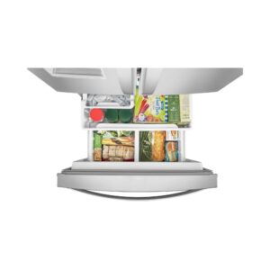 Whirlpool® 20 Cu. Ft. French Door Refrigerator with Exterior Water Dispenser, 30 Inch view 3
