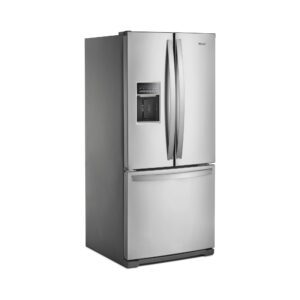 Whirlpool® 20 Cu. Ft. French Door Refrigerator with Exterior Water Dispenser, 30 Inch view 4