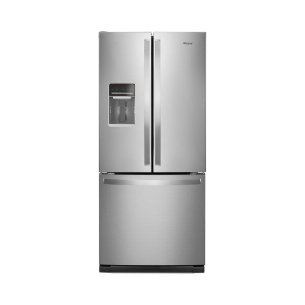 Whirlpool® 20 Cu. Ft. French Door Refrigerator with Exterior Water Dispenser, 30 Inch