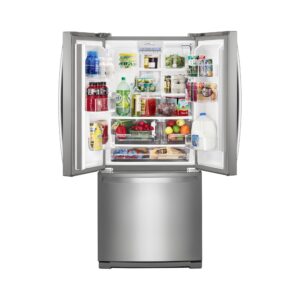 Whirlpool® 20 Cu. Ft. French Door Refrigerator with Full Width Pantry Drawer, 30 Inch view 2
