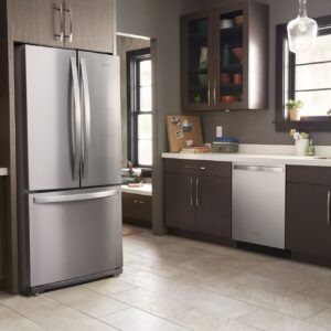 Whirlpool® 20 Cu. Ft. French Door Refrigerator with Full Width Pantry Drawer, 30 Inch view 5
