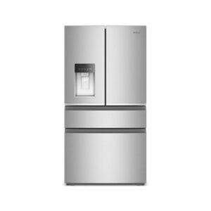 Whirlpool® 21.9 Cu. Ft. 4 Door French Door Refrigerator with In Door Ice System, 36 Inch True Counter Depth