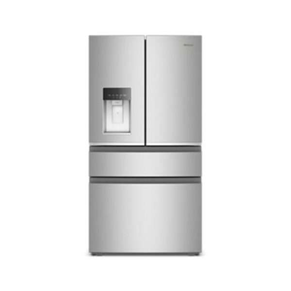 Whirlpool® 21.9 Cu. Ft. 4 Door French Door Refrigerator with In Door Ice System, 36 Inch True Counter Depth
