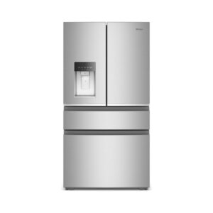 Whirlpool® 22 Cu. Ft. True Counter Depth 4 Door French Door Refrigerator with Dual Ice Makers and EasyFill Dispenser, 36 Inch