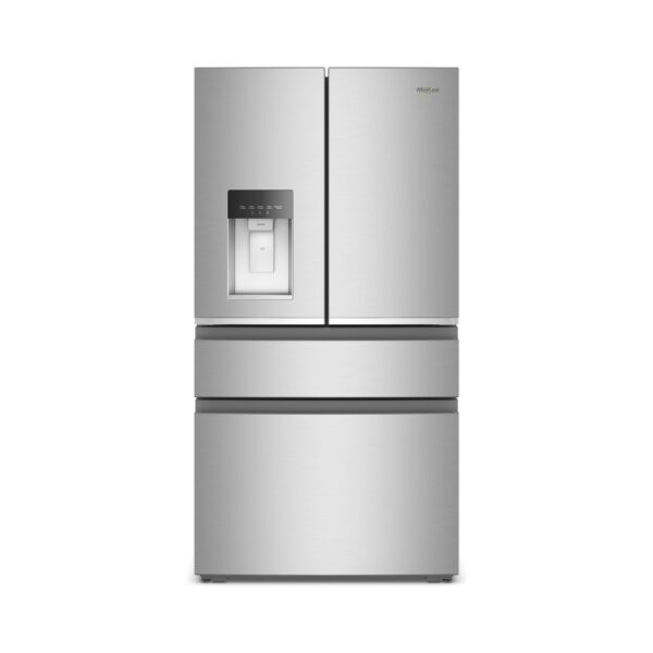 Whirlpool® 22 Cu. Ft. True Counter Depth 4 Door French Door Refrigerator with Dual Ice Makers and EasyFill Dispenser, 36 Inch