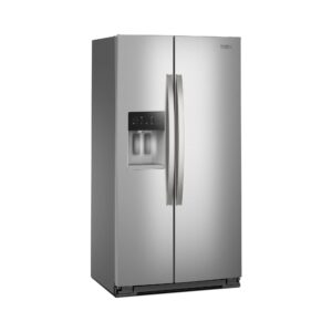 Whirlpool® 21 Cu. Ft. Side by Side Refrigerator with Prep and Store Bins, 36 Inch Counter Depth view 5