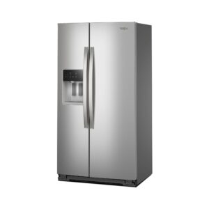 Whirlpool® 21 Cu. Ft. Side by Side Refrigerator with Prep and Store Bins, 36 Inch Counter Depth view 6