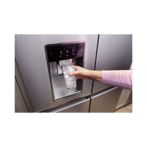 Whirlpool® 19.1 Cu. Ft. Counter Depth 4 Door Refrigerator with Ice Maker in Door, 36 Inch view 5