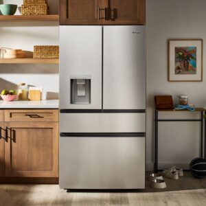 Whirlpool® 29 Cu. Ft. Family Sized Capacity French Door Refrigerator with Flexible Temperature Drawer, 36 Inch view 6