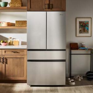 Whirlpool® 30 Cu. Ft. Family Sized Capacity French Door Refrigerator with Flexible Temperature Drawer, 36 Inch view 2