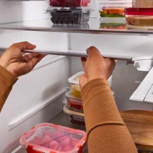 Whirlpool® 30 Cu. Ft. Family Sized Capacity French Door Refrigerator with Flexible Temperature Drawer, 36 Inch view 8
