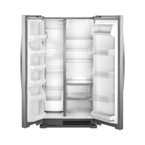 Whirlpool® 25 Cu. Ft. Side by Side Refrigerator with LED Lighting, 36 Inch view 3