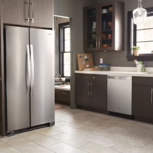 Whirlpool® 25 Cu. Ft. Side by Side Refrigerator with LED Lighting, 36 Inch view 5