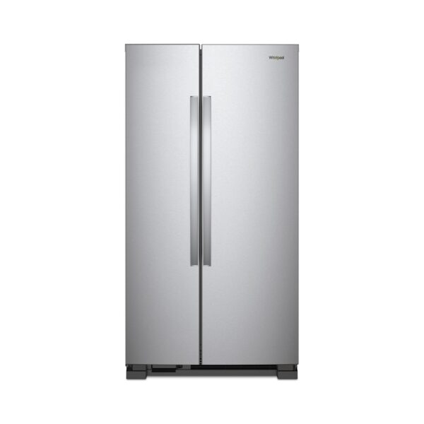 Whirlpool® 25 Cu. Ft. Side by Side Refrigerator with LED Lighting, 36 Inch