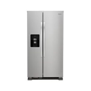 Whirlpool® 21 Cu. Ft. Side by Side Refrigerator with Exterior Ice and Water Dispenser, 33 Inch view 8