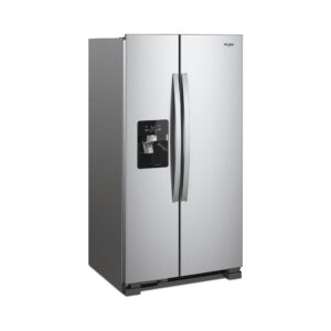 Whirlpool® 21 Cu. Ft. Side by Side Refrigerator with Dual Pad Ice and Water Dispenser, 33 Inch view 4