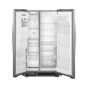 Whirlpool® 25 Cu. Ft. Side by Side Refrigerator with Pizza Pocket and Dual Pad Ice and Water Dispenser, 36 Inch view 3