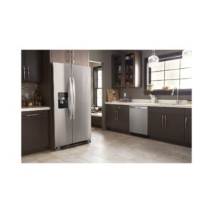 Whirlpool® 25 Cu. Ft. Side by Side Refrigerator with Pizza Pocket and Dual Pad Ice and Water Dispenser, 36 Inch view 6
