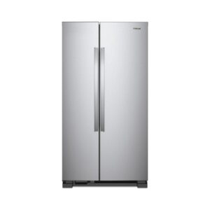 Whirlpool® 22 Cu. Ft. Side by Side Refrigerator with LED Lighting, 33 Inch