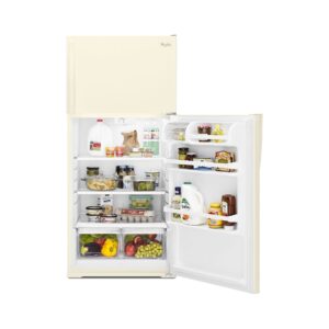 Whirlpool 28 Inch Wide Top Freezer Refrigerator, 14.3 Cu. Ft. view 2
