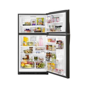 Whirlpool 33 Inch Wide Top Freezer Refrigerator, 21 Cu. Ft. view 2