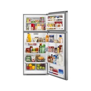 Whirlpool® 28 Inch Wide Top Freezer Refrigerator, 18 Cu. Ft., EZ Connect Icemaker Compatible view 2