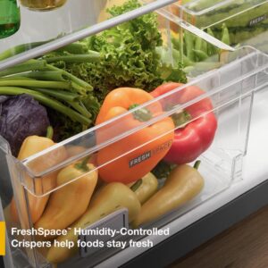 Whirlpool&reg; 30 Inch Wide Top Freezer Refrigerator with Total Coverage Cooling, 19.3 Cu. Ft. view 10