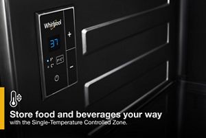 Whirlpool® 24 Inch Wide Undercounter Refrigerator, 5.1 Cu. Ft. view 9