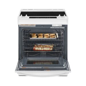 Whirlpool 34 Inch Tall Front Control Electric Range with Self Clean Oven Cycle view 3