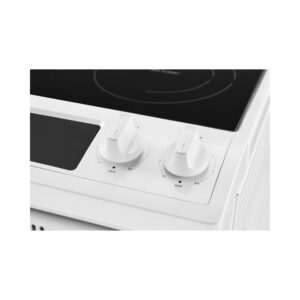 Whirlpool 34 Inch Tall Front Control Electric Range with Self Clean Oven Cycle view 4