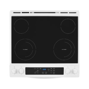 Whirlpool 34 Inch Tall Front Control Electric Range with Self Clean Oven Cycle view 9
