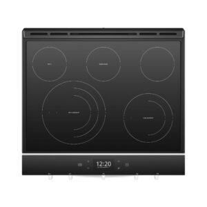 Whirlpool 6.4 Cu Ft Slide In Electric Range with True Convection, Air Fry, and AquaLift Self Clean view 5