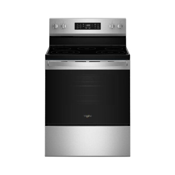 Whirlpool 30 Inch Electric Range with Air Cooking Technology and Steam Clean