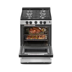 Whirlpool 24 Inch Freestanding Gas Range with Sealed Burners view 3