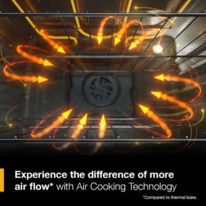 Whirlpool 30 Inch Freestanding Gas Range with No Preheat Air Fry, Air Baking and Self Cleaning Oven view 10
