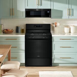 Whirlpool 30 Inch Freestanding Gas Range with Crispy Mode and Dishwasher Safe Grates view 4