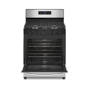 Whirlpool 5.1 Cu Ft Freestanding Gas Range with Edge to Edge Cooktop view 3