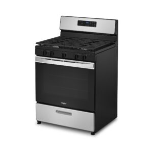 Whirlpool 5.1 Cu Ft Freestanding Gas Range with Edge to Edge Cooktop view 5
