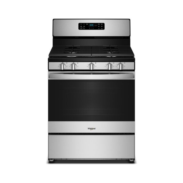 Whirlpool 30 Inch Gas Range with Crispy Mode and Griddle Zone