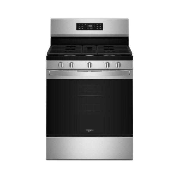 Whirlpool 30 Inch Freestanding Gas Range with Air Fry and Steam Clean