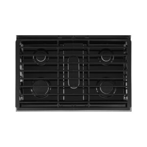 Whirlpool 6.0 Cu Ft Gas Double Oven Range with EZ 2 Lift Hinged Grates view 5