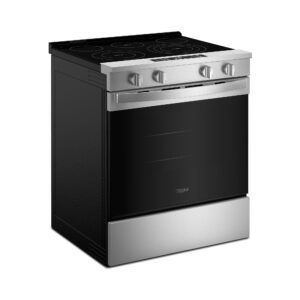 Whirlpool® 30 Inch Electric Smart Range with Air Cooking Technology, 5.3 Cu. Ft. view 5
