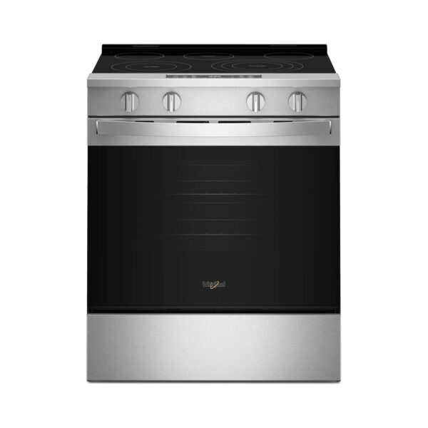 Whirlpool® 30 Inch Electric Smart Range with Air Cooking Technology, 5.3 Cu. Ft.