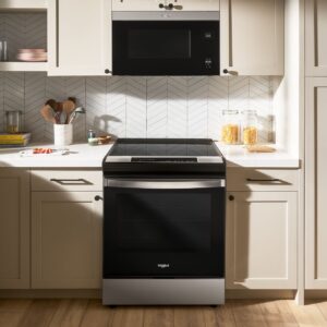 Whirlpool 30 Inch Slide-In Induction Range with No Preheat Air Fry, 6.4 Cu. Ft. view 4