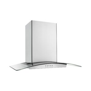 Whirlpool® 36 Inch Curved Glass Island Canopy Range Hood with LED Edge Lighting view 4