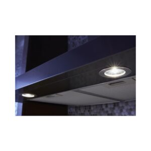 Whirlpool® 30 Inch Contemporary Black Stainless Wall Mount Range Hood view 7
