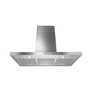 Whirlpool&reg; 36 Inch Stainless Steel Wall Mount Range Hood with 400 CFM Motor Class view 2
