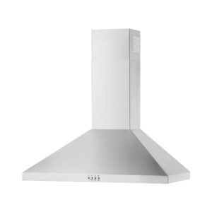 Whirlpool® 30 Inch Wall Mount Chimney Range Hood with 300 CFM Motor Class view 5